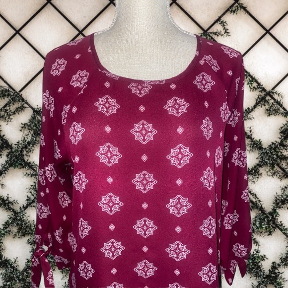 Papermoon Larie Tie Sleeve Top - Picture 5 of 13